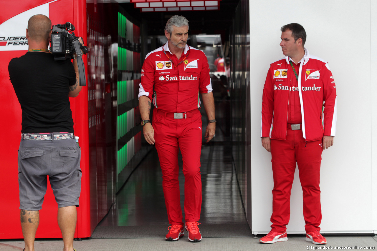 GP GIAPPONE, 07.10.2016 - Prove Libere 1, Maurizio Arrivabene (ITA) Ferrari Team Principal