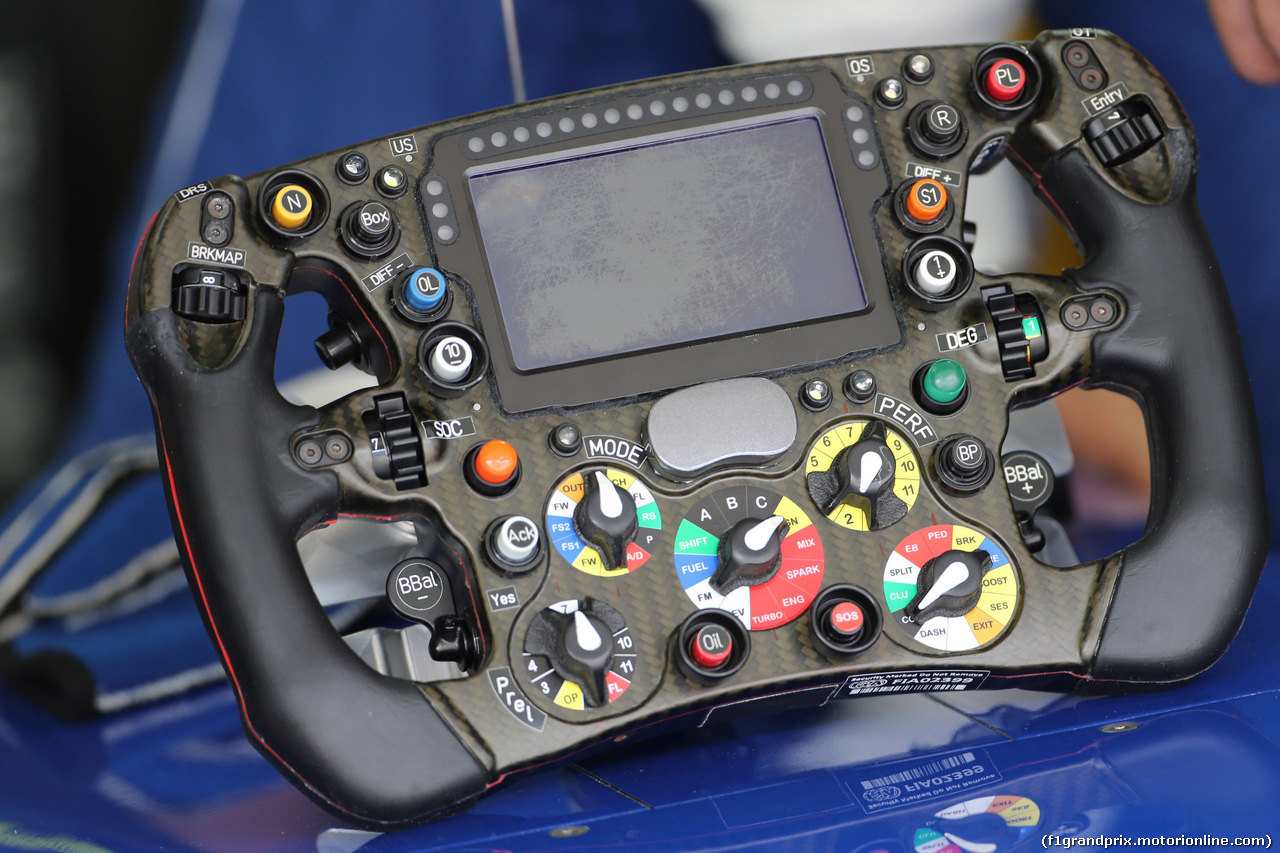 GP GIAPPONE, 07.10.2016 - Prove Libere 1, The Peter Sauber (SUI), Sauber F1 Team steering wheel