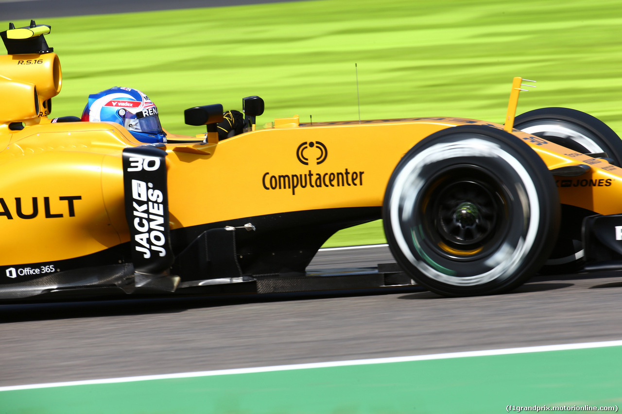 GP GIAPPONE, 07.10.2016 - Prove Libere 1, Jolyon Palmer (GBR) Renault Sport F1 Team RS16