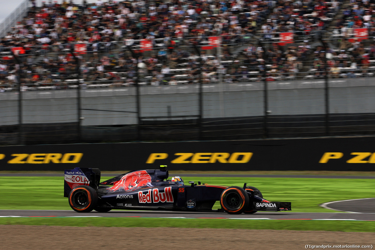 GP GIAPPONE, 07.10.2016 - Prove Libere 2, Carlos Sainz Jr (ESP) Scuderia Toro Rosso STR11