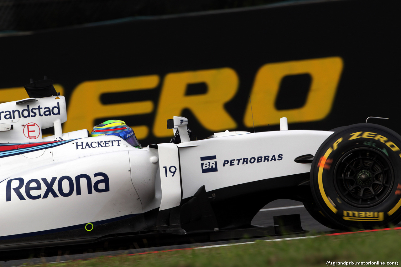 GP GIAPPONE, 07.10.2016 - Prove Libere 2, Felipe Massa (BRA) Williams FW38