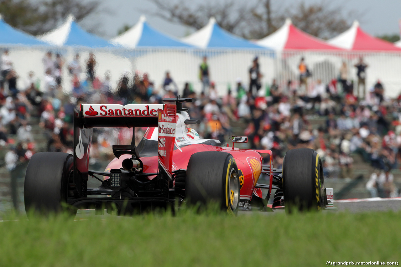 GP GIAPPONE, 07.10.2016 - Prove Libere 2, Sebastian Vettel (GER) Ferrari SF16-H