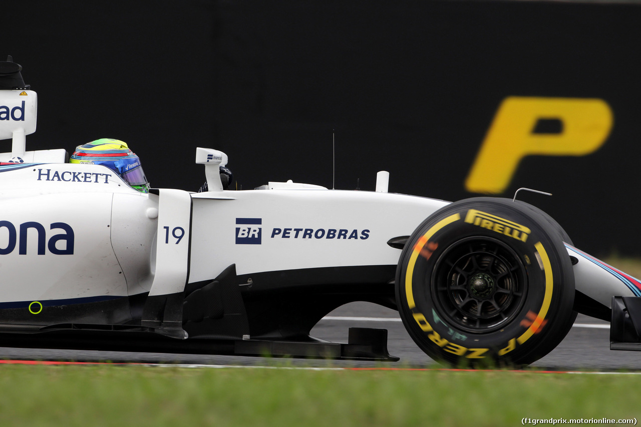 GP GIAPPONE, 07.10.2016 - Prove Libere 2, Felipe Massa (BRA) Williams FW38