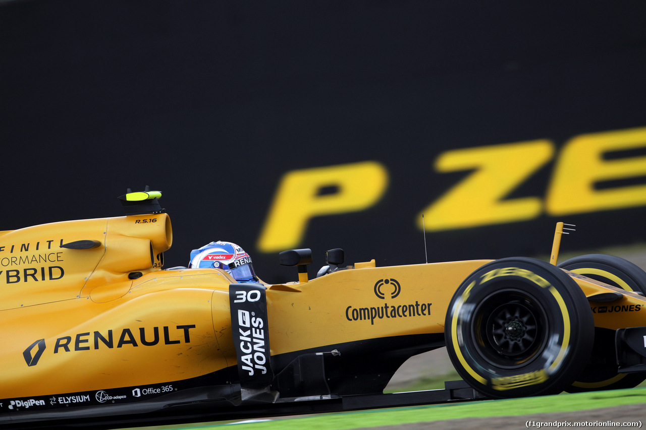 GP GIAPPONE, 07.10.2016 - Prove Libere 2, Jolyon Palmer (GBR) Renault Sport F1 Team RS16