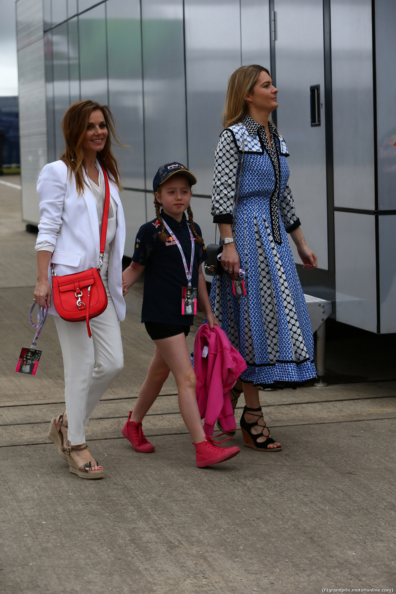 GP GRAN BRETAGNA, 10.07.2016 - The wife of Christian Horner (GBR), Red Bull Racing, Sporting Director
