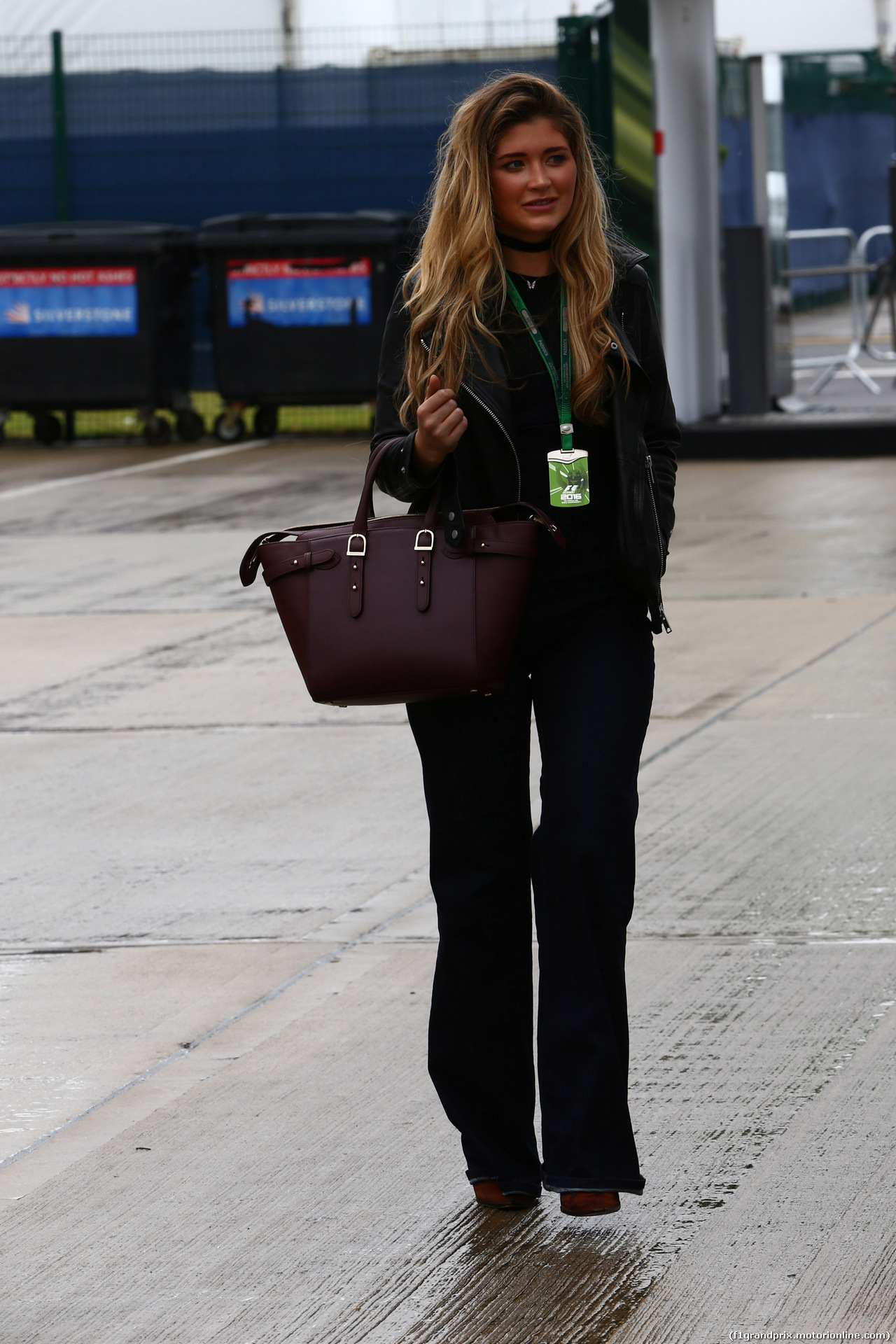 GP GRAN BRETAGNA, 10.07.2016 - Ragazza in the paddock