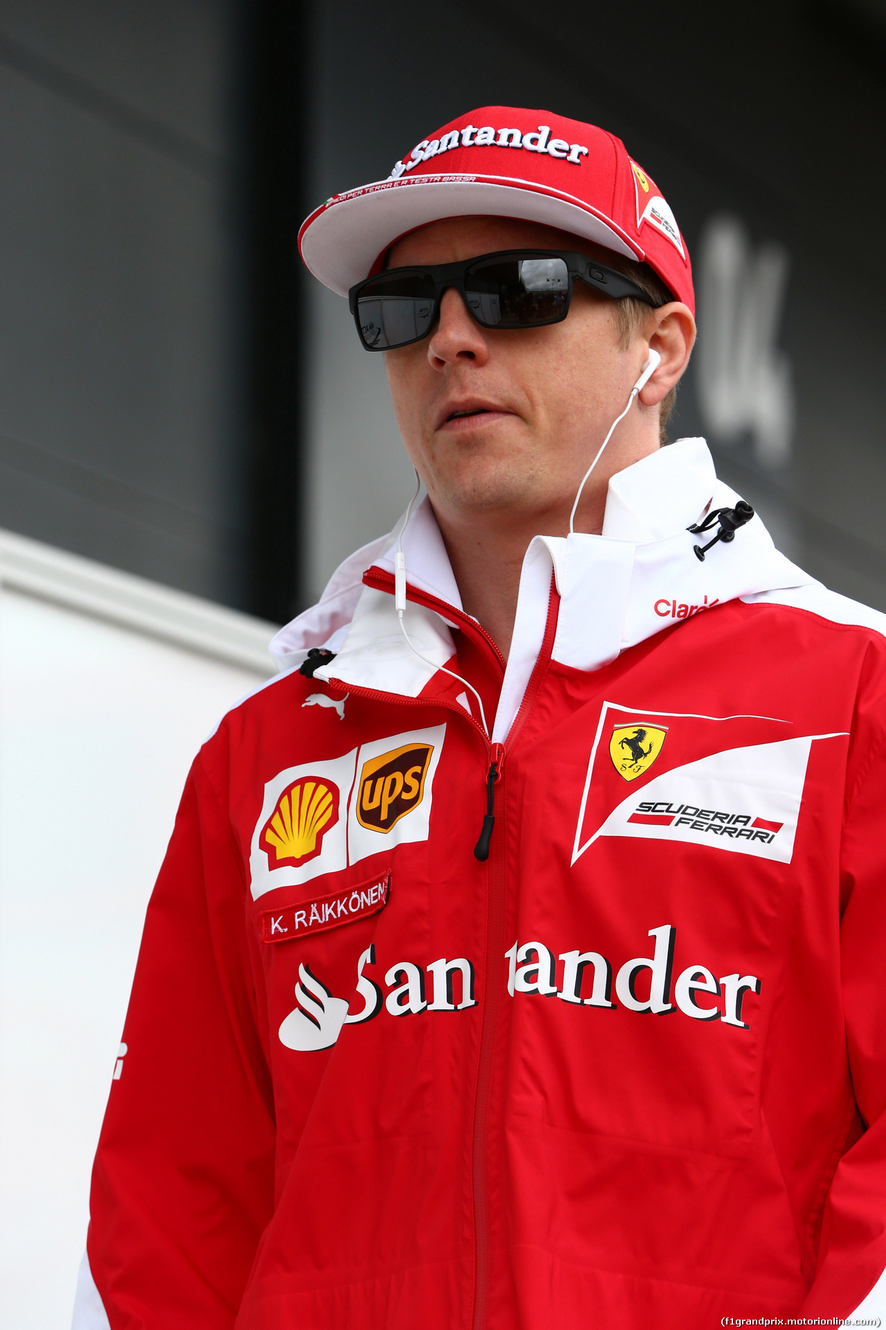 GP GRAN BRETAGNA, 10.07.2016 - Kimi Raikkonen (FIN) Ferrari SF16-H