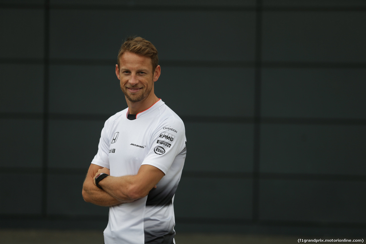 GP GRAN BRETAGNA, 10.07.2016 - Jenson Button (GBR)  McLaren Honda MP4-31