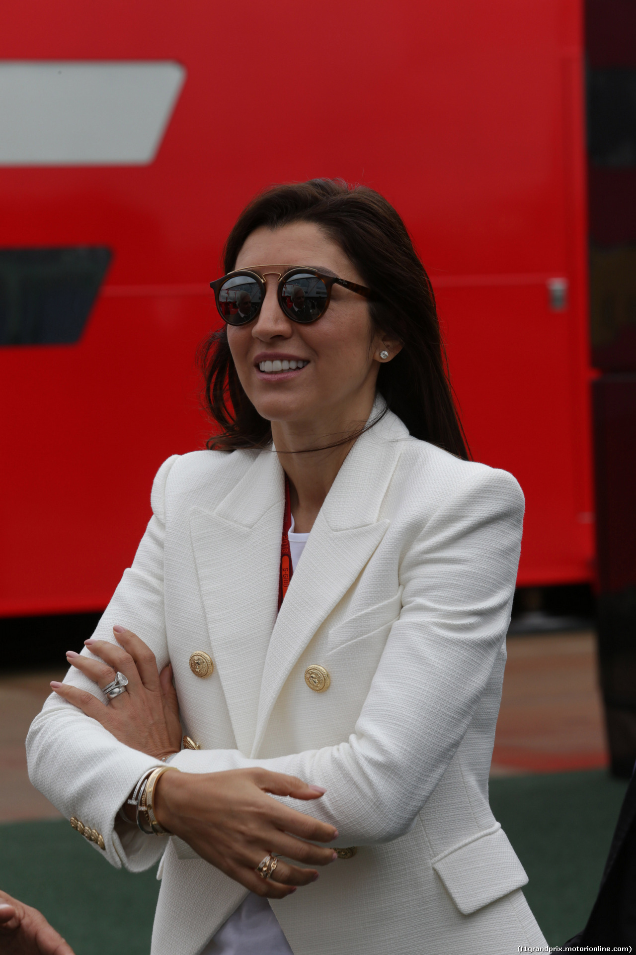 GP GRAN BRETAGNA, 10.07.2016 - Fabiana Flosi (BRA), Wife of Bernie Ecclestone