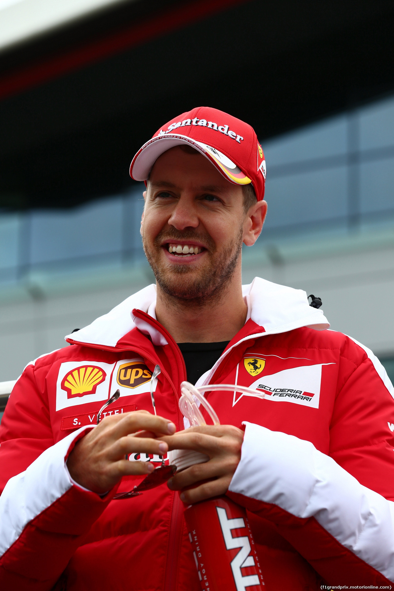GP GRAN BRETAGNA, 10.07.2016 - Sebastian Vettel (GER) Ferrari SF16-H