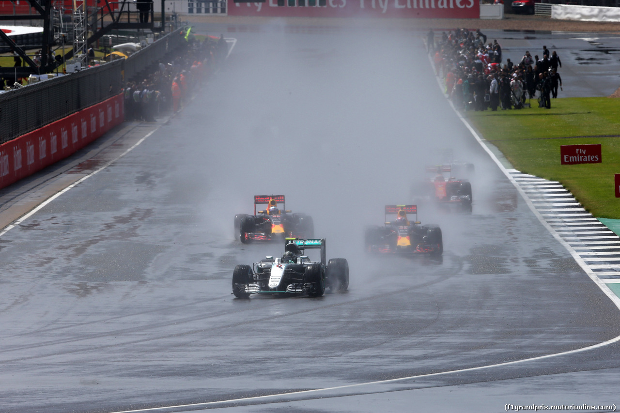 GP GRAN BRETAGNA, 10.07.2016 - Gara, Nico Rosberg (GER) Mercedes AMG F1 W07 Hybrid