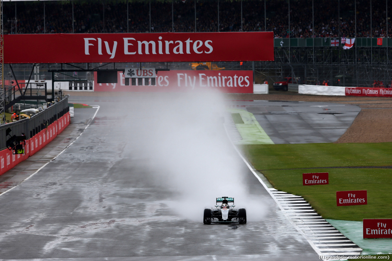 GP GRAN BRETAGNA, 10.07.2016 - Gara, Lewis Hamilton (GBR) Mercedes AMG F1 W07 Hybrid