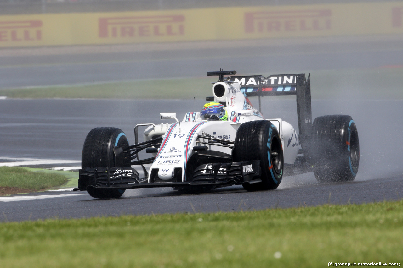 GP GRAN BRETAGNA, 10.07.2016 - Gara, Felipe Massa (BRA) Williams FW38