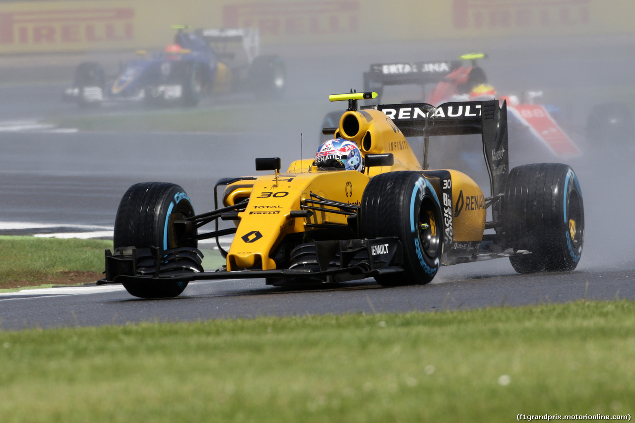 GP GRAN BRETAGNA, 10.07.2016 - Gara, Jolyon Palmer (GBR) Renault Sport F1 Team RS16
