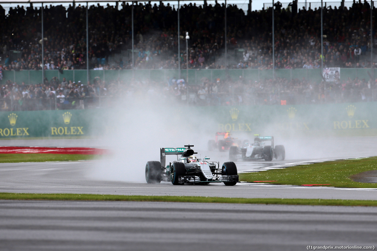 GP GRAN BRETAGNA, 10.07.2016 - Gara, Lewis Hamilton (GBR) Mercedes AMG F1 W07 Hybrid