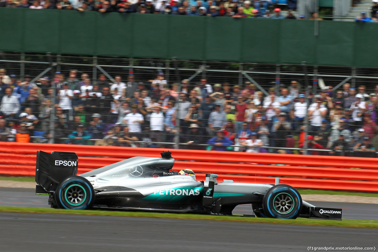 GP GRAN BRETAGNA, 10.07.2016 - Gara, Lewis Hamilton (GBR) Mercedes AMG F1 W07 Hybrid
