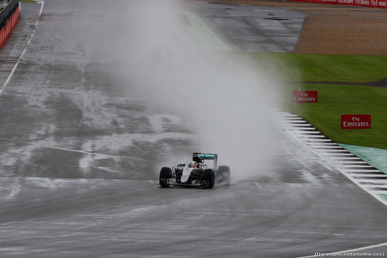 GP GRAN BRETAGNA, 10.07.2016 - Gara, Lewis Hamilton (GBR) Mercedes AMG F1 W07 Hybrid