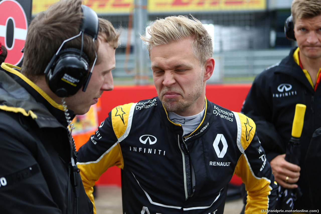 GP GRAN BRETAGNA, 10.07.2016 - Gara, Kevin Magnussen (DEN) Renault Sport F1 Team RS16