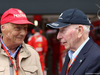 GP GRAN BRETAGNA, 10.07.2016 - Gara, Nikki Lauda (AU), Mercedes e John Surtees (GBR)