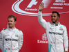 GP GRAN BRETAGNA, 10.07.2016 - Gara, Lewis Hamilton (GBR) Mercedes AMG F1 W07 Hybrid vincitore e secondo Nico Rosberg (GER) Mercedes AMG F1 W07 Hybrid