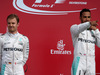 GP GRAN BRETAGNA, 10.07.2016 - Gara, Lewis Hamilton (GBR) Mercedes AMG F1 W07 Hybrid vincitore e secondo Nico Rosberg (GER) Mercedes AMG F1 W07 Hybrid