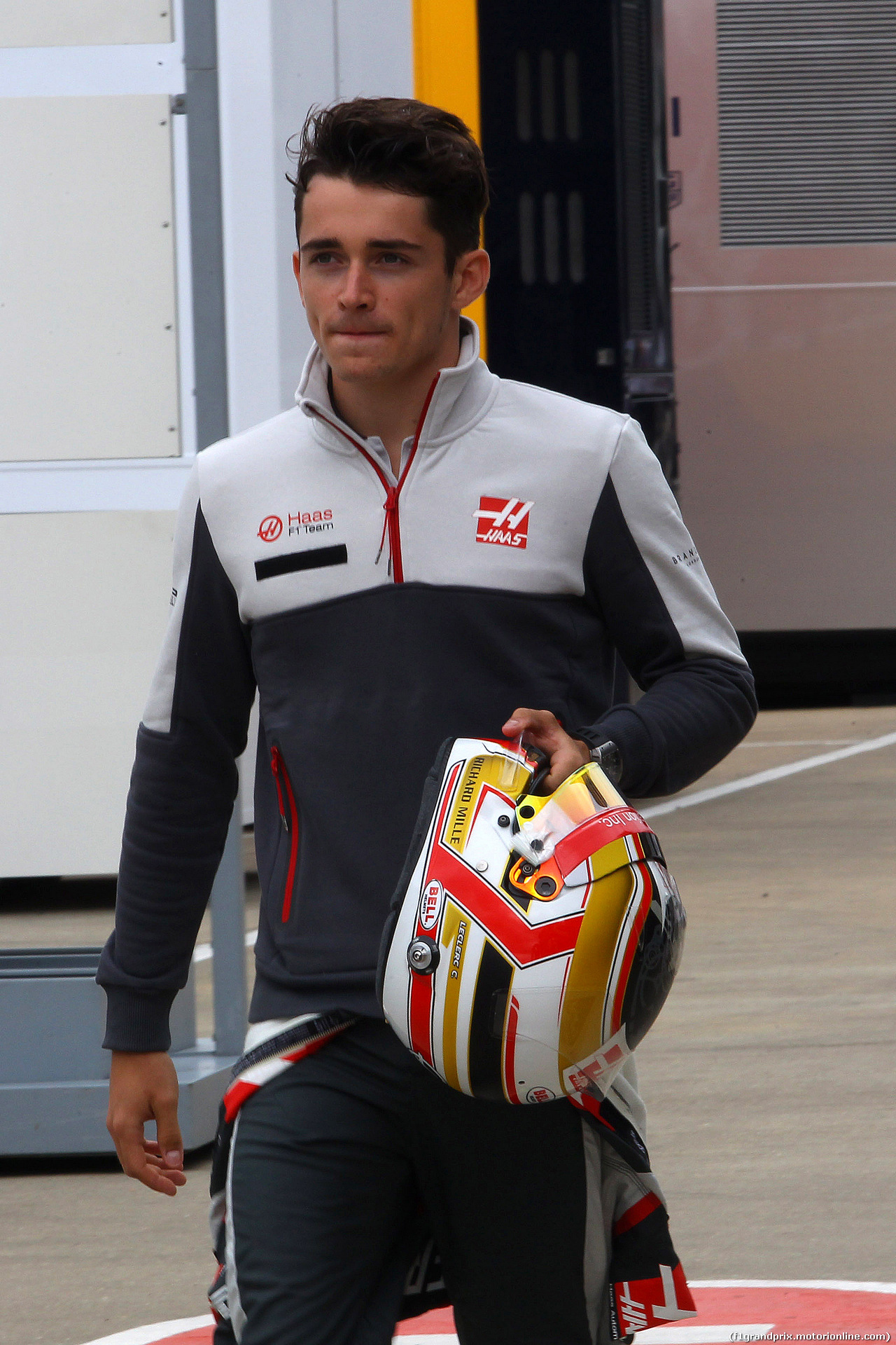 GP GRAN BRETAGNA, 07.07.2016 - Charles Leclerc (MON) Test Driver Haas F1 Team VF-16