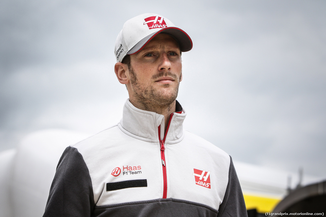 GP GRAN BRETAGNA, 07.07.2016 - Romain Grosjean (FRA) Haas F1 Team VF-16