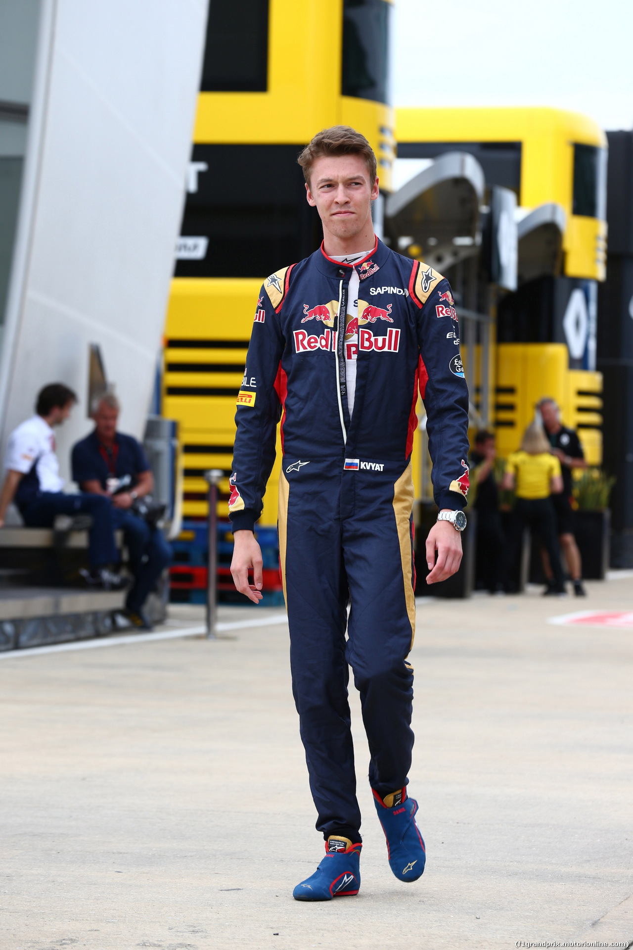 GP GRAN BRETAGNA, 07.07.2016 - Daniil Kvyat (RUS) Scuderia Toro Rosso STR11