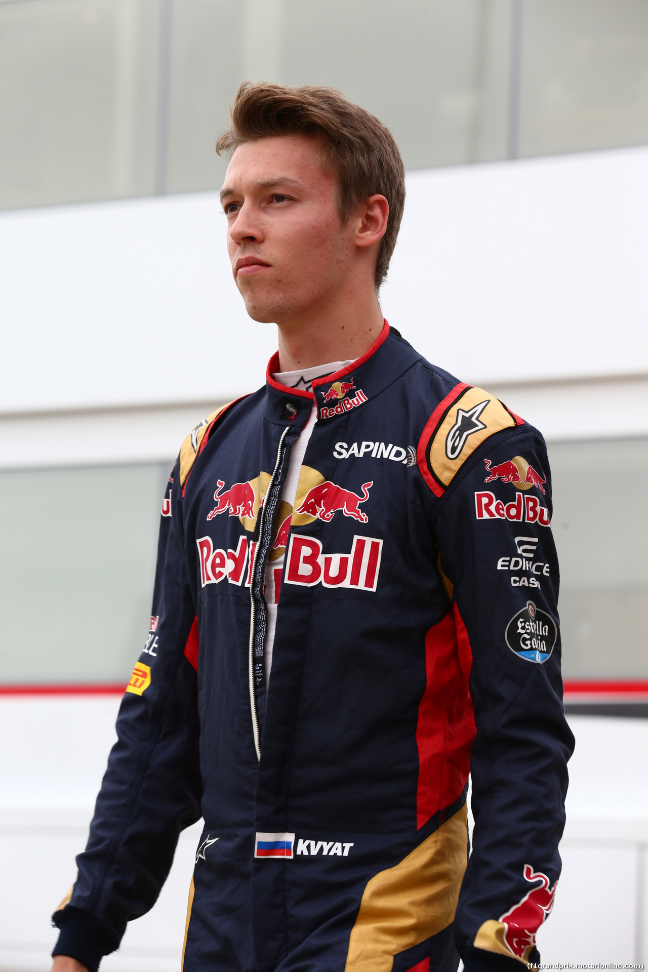 GP GRAN BRETAGNA, 07.07.2016 - Daniil Kvyat (RUS) Scuderia Toro Rosso STR11