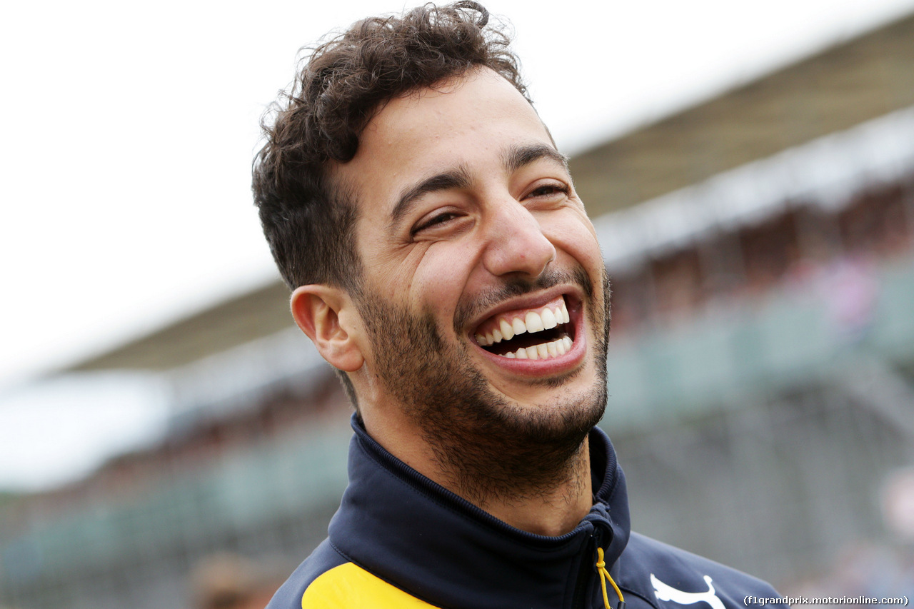 GP GRAN BRETAGNA, 07.07.2016- Daniel Ricciardo (AUS) Red Bull Racing.