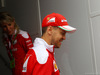 GP GRAN BRETAGNA, 07.07.2016 - Sebastian Vettel (GER) Ferrari SF16-H e Britta Roeske (AUT) Ferrari Press Officer.