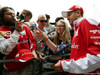 GP GRAN BRETAGNA, 07.07.2016Sebastian Vettel (GER) Ferrari with fans.