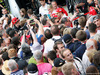 GP GRAN BRETAGNA, 07.07.2016- Sebastian Vettel (GER) Ferrari with fans.