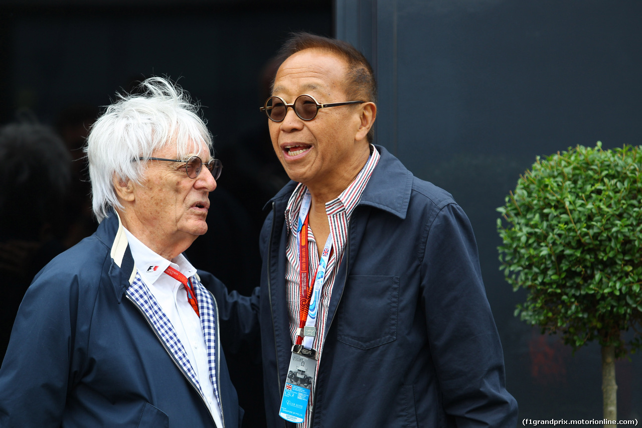 GP GRAN BRETAGNA, 09.07.2016 - Prove Libere 3, Bernie Ecclestone (GBR), President e CEO of FOM