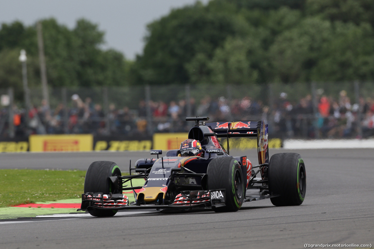 GP GRAN BRETAGNA, 09.07.2016 - Prove Libere 3, Daniil Kvyat (RUS) Scuderia Toro Rosso STR11