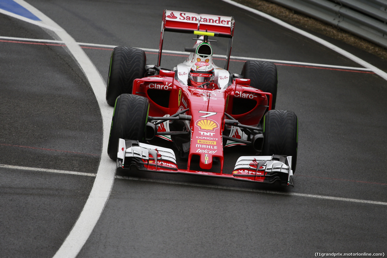 GP GRAN BRETAGNA, 09.07.2016 - Prove Libere 3, Kimi Raikkonen (FIN) Ferrari SF16-H