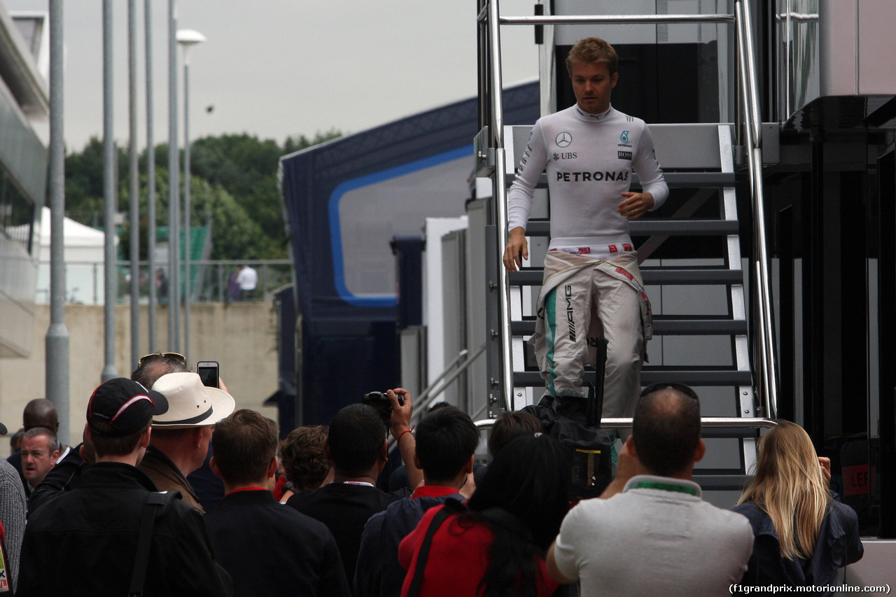 GP GRAN BRETAGNA, 09.07.2016 - Prove Libere 3, Nico Rosberg (GER) Mercedes AMG F1 W07 Hybrid