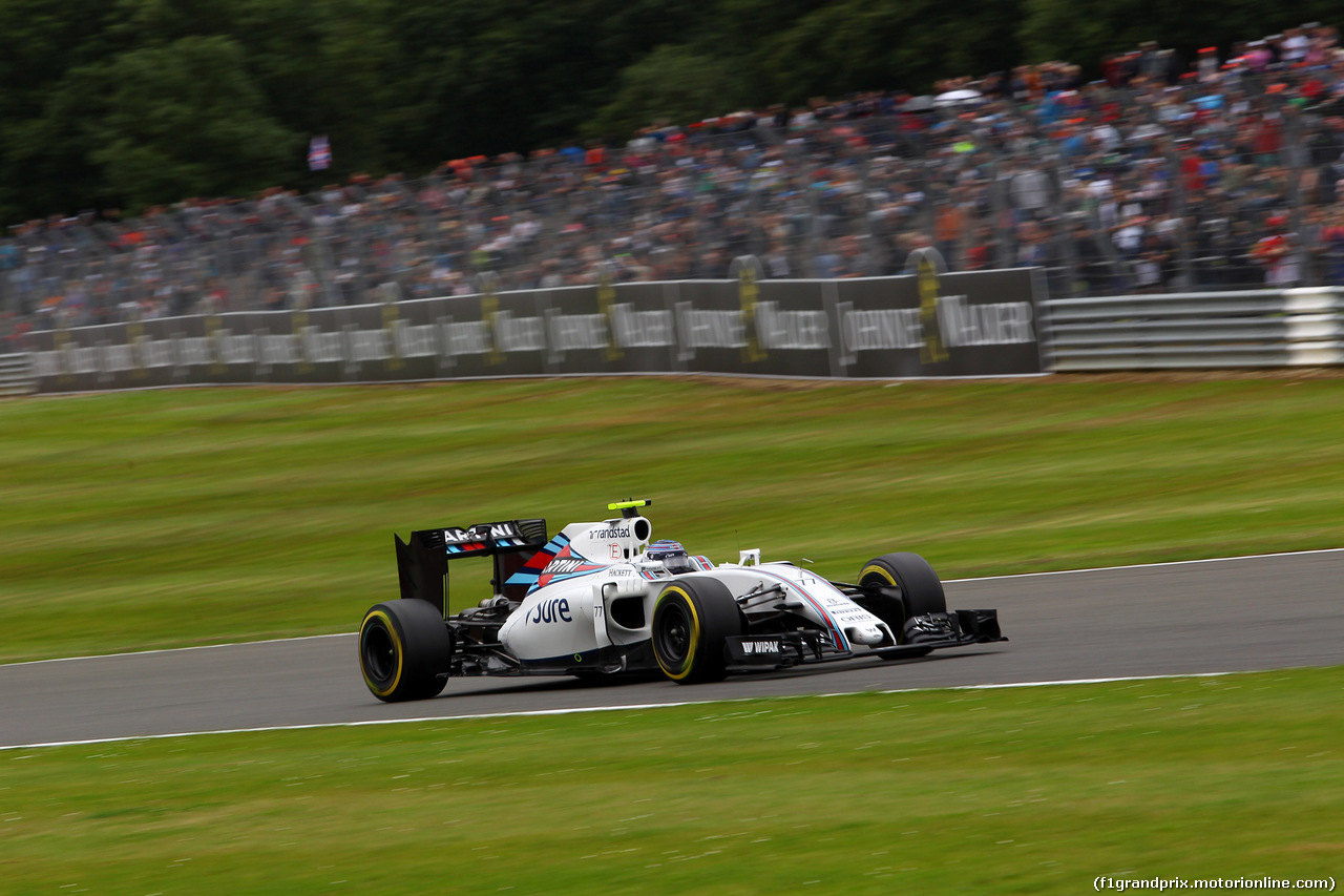 GP GRAN BRETAGNA, 09.07.2016 - Prove Libere 3, Valtteri Bottas (FIN) Williams FW38