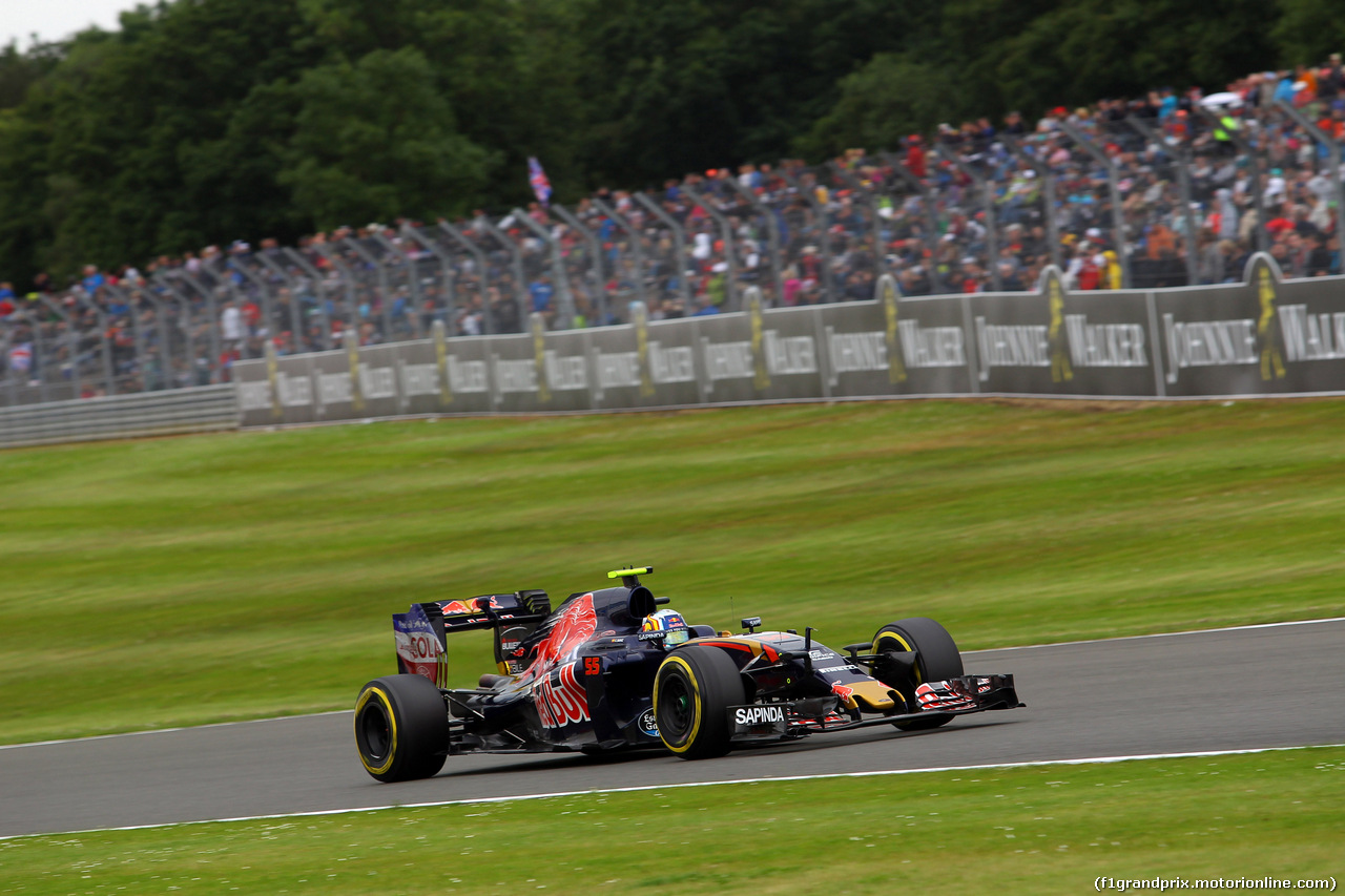 GP GRAN BRETAGNA, 09.07.2016 - Prove Libere 3, Carlos Sainz Jr (ESP) Scuderia Toro Rosso STR11