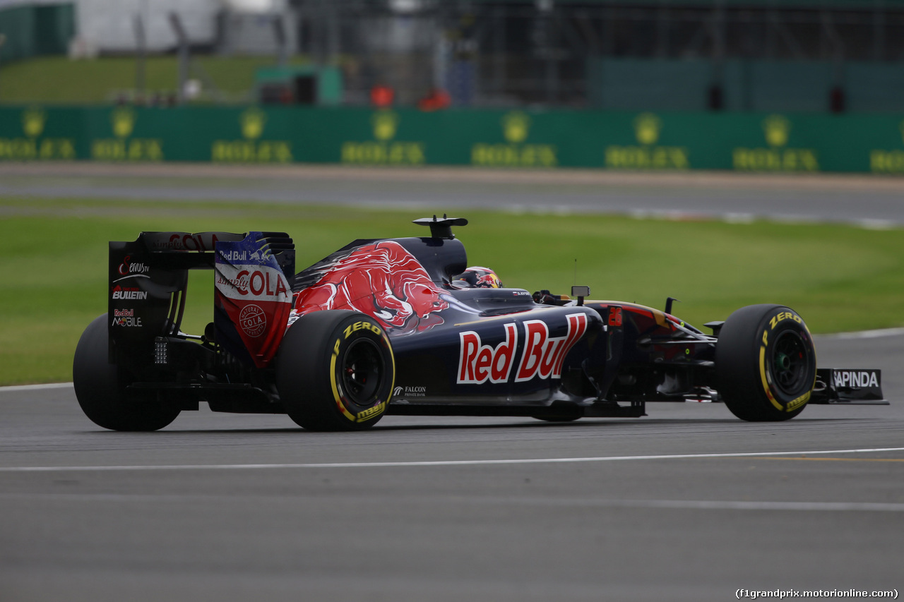 GP GRAN BRETAGNA, 09.07.2016 - Qualifiche, Daniil Kvyat (RUS) Scuderia Toro Rosso STR11