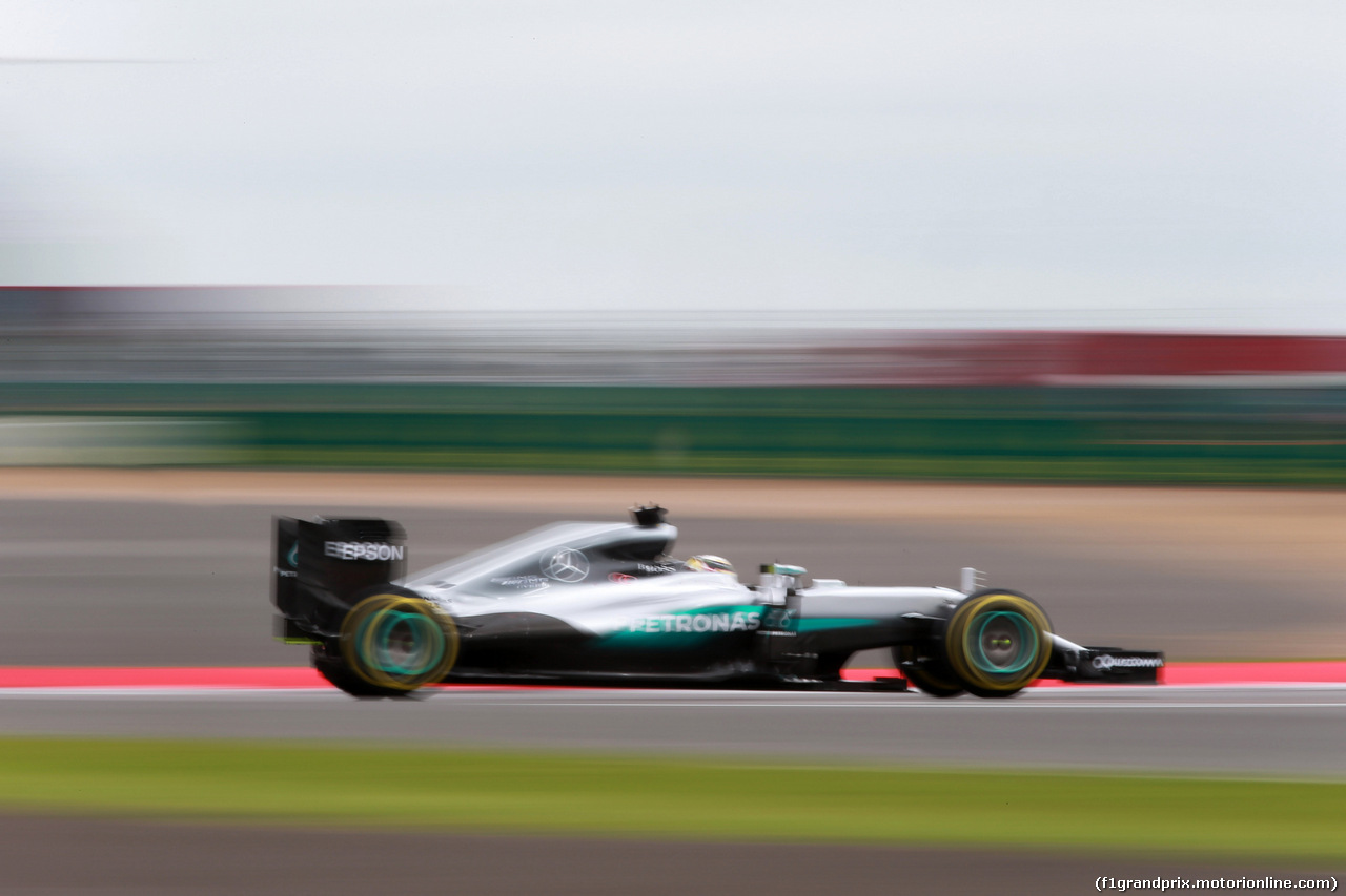 GP GRAN BRETAGNA, 09.07.2016 - Qualifiche, Lewis Hamilton (GBR) Mercedes AMG F1 W07 Hybrid