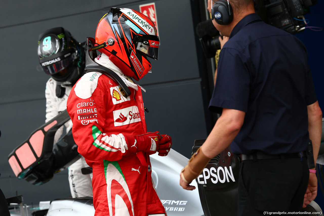 GP GRAN BRETAGNA, 09.07.2016 - Qualifiche, Kimi Raikkonen (FIN) Ferrari SF16-H