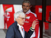 GP GRAN BRETAGNA, 09.07.2016 - Maurizio Arrivabene (ITA) Ferrari Team Principal e Bernie Ecclestone (GBR), President e CEO of FOM