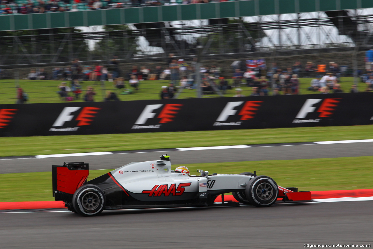 GP GRAN BRETAGNA, 08.07.2016 - Prove Libere 1, Charles Leclerc (MON) Test Driver Haas F1 Team VF-16