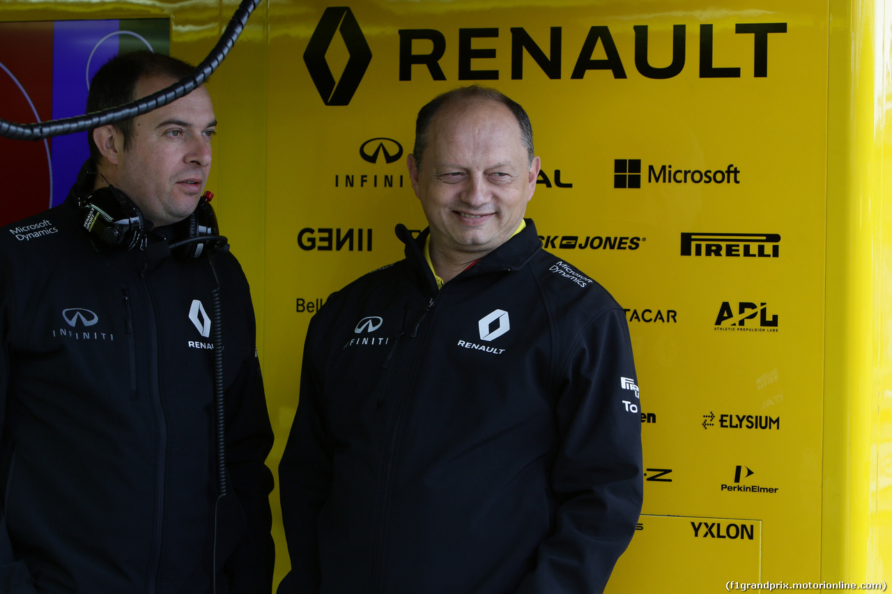 GP GRAN BRETAGNA, 08.07.2016 - Prove Libere 1, Frederic Vasseur (FRA) Renault Sport Formula One Team Racing Director