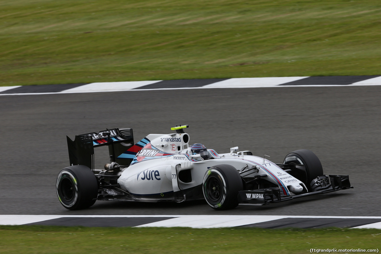 GP GRAN BRETAGNA, 08.07.2016 - Prove Libere 1, Valtteri Bottas (FIN) Williams FW38