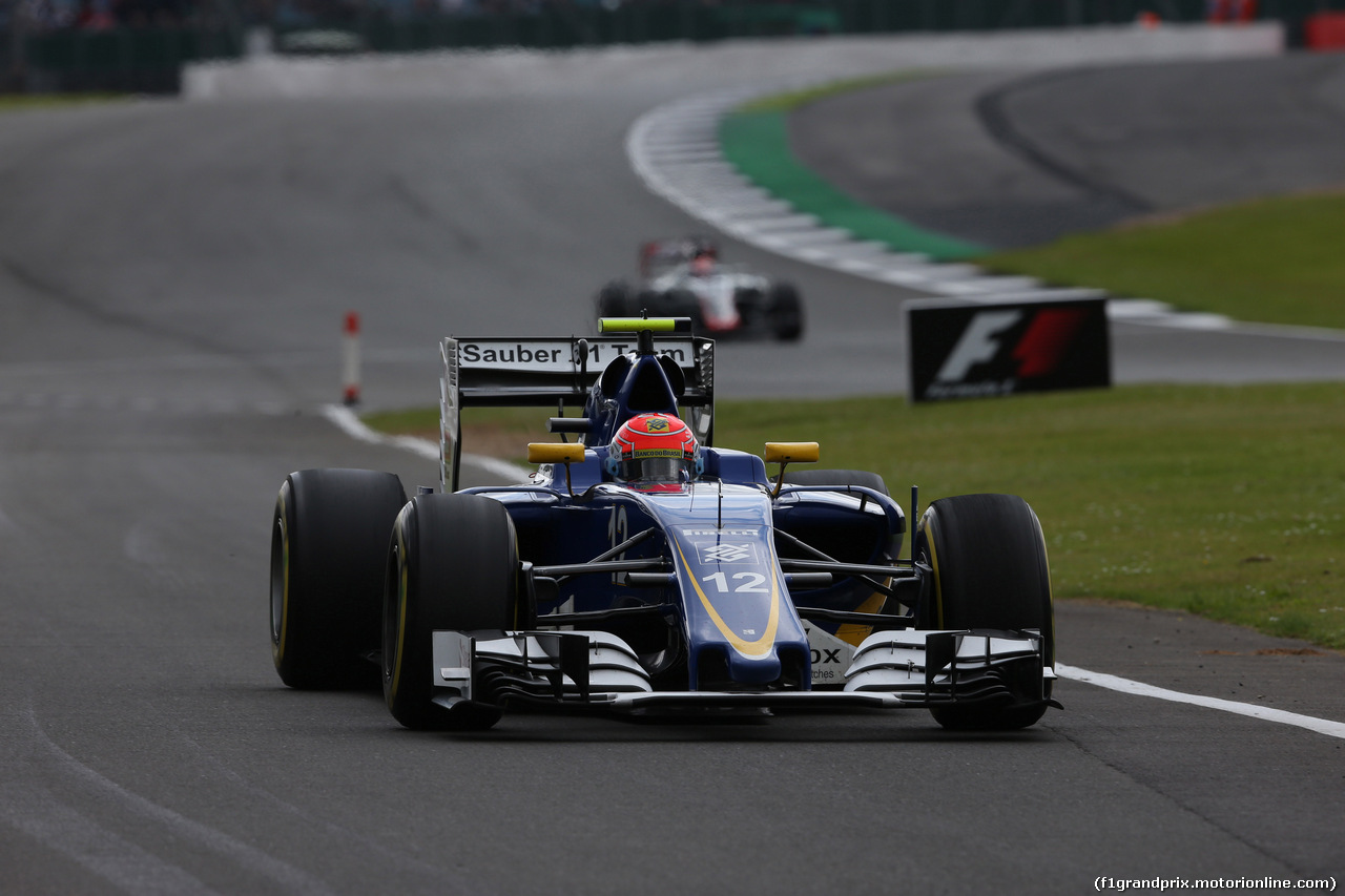 GP GRAN BRETAGNA, 08.07.2016 - Prove Libere 1, Felipe Nasr (BRA) Sauber C34