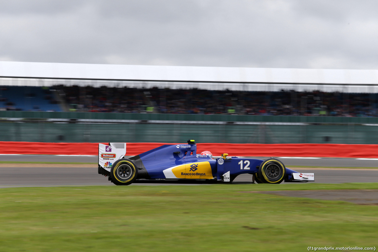 GP GRAN BRETAGNA, 08.07.2016 - Prove Libere 1, Felipe Nasr (BRA) Sauber C34