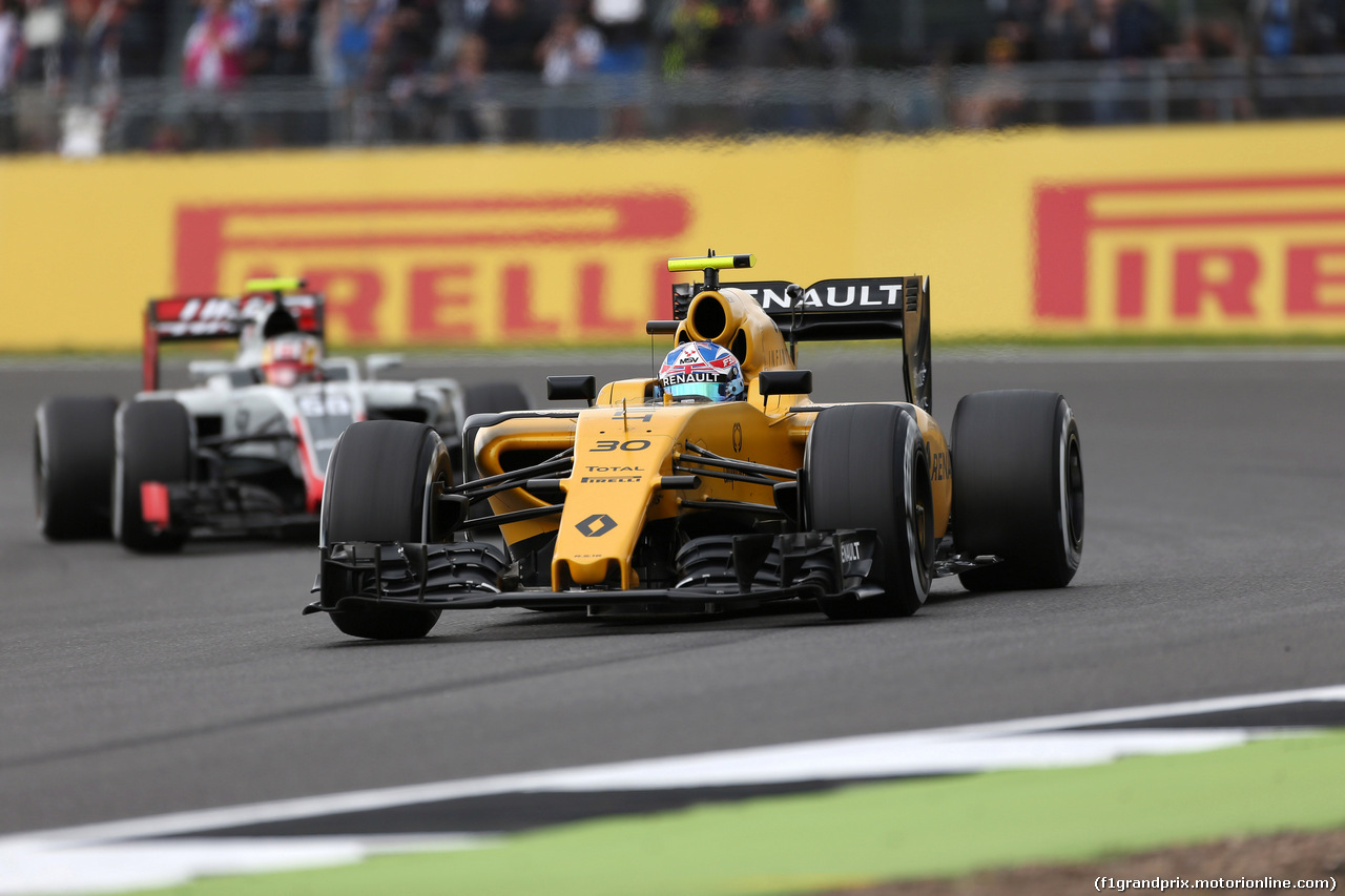 GP GRAN BRETAGNA, 08.07.2016 - Prove Libere 1, Jolyon Palmer (GBR) Renault Sport F1 Team RS16