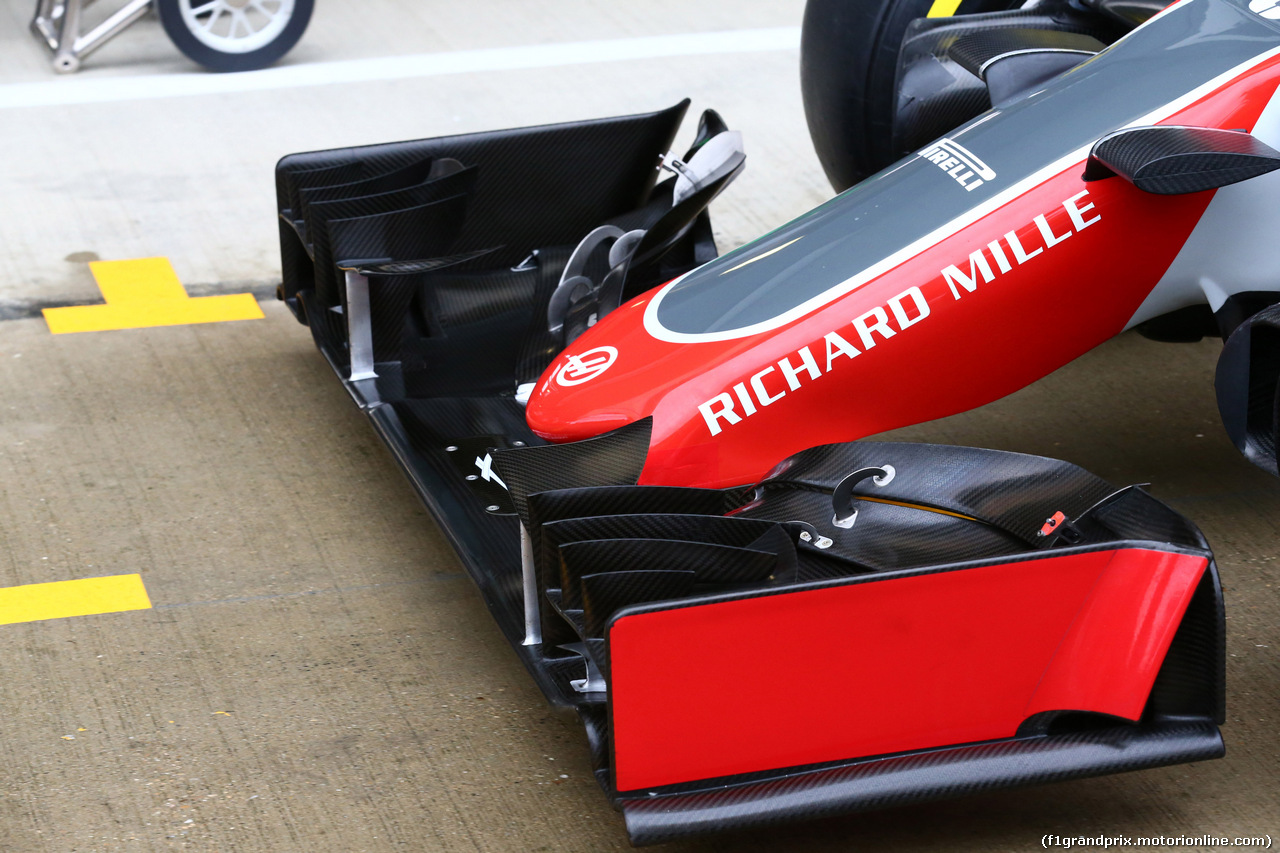 GP GRAN BRETAGNA, 08.07.2016 - Prove Libere 1, Haas F1 Team VF-16, detail